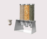 Rosseto SERV 4.9 Liter Triple Canister Snack/Cereal Dispenser - Precision Snacking Made Easy