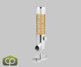 Eastern Tabletop 11.4 Liter Single Canister Slim Stainless Steel Cereal Dispenser - Elegant Space-Saving Solution