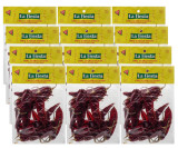  La Fiesta Chile Guajillo Entero / Guajillo Chili Pods 2.25 oz (12-Case) - La Fiesta Chile Guajillo Entero Whole Guajillo Chile 63g 
