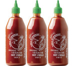 UNI EAGLE Uni-Eagle Sriracha Hot Chilli Sauce | 740ml | 3 Pack | Authentic Asian Flavor 