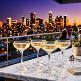 Libbey Perception 8.5 oz. Chic Coupe Cocktail Glass Set - 12/Case-Chicken Piecesc