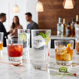 Libbey Heavy Base 13 oz. Versatile Glass Trio - 48/Case-Chicken Pieces