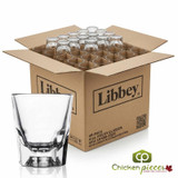 Libbey 4 oz. Vintage Vibe Rocks Glass Collection - 48/Case-Chicken Pieces