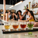 Libbey 4 oz. Vintage Vibe Rocks Glass Collection - 48/Case-Chicken Pieces