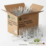 Libbey Heavy Base Case - 36-Pack 11 oz. Collins/Mojito Glasses-Chicken Pieces