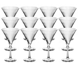 Libbey Elegance in Every Sip - 12/Pack - Linear 9.5 oz. Martini Glass-Chicken Pieces