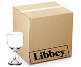 Libbey Embassy Case of 24 Chip-Resistant 8.5 oz. Red Wine Glasses-Chicken Pieces