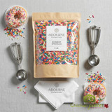 BERTHELET Rainbow Sprinkles 2.75 kg Cannister