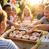 BERTHELET Rainbow Sprinkles 2.75 kg Cannister