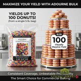 BERTHELET Rainbow Sprinkles 2.75 kg Cannister