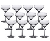 Libbey Infinium Prism Case of 12 Tritan Plastic Coupe Glasses - 8 oz.-Chicken Pieces