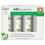 DOVE Dove Advanced Care Antiperspirant Protection, 4-pack - (8/CASE) 