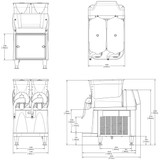 Bunn Ultra NX White and Stainless Steel Double 3 Gallon Machine-Chicken Pieces