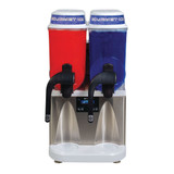 Bunn Ultra NX White Stainless Steel Double 3 Gallon Slushy Machine-Chicken Pieces