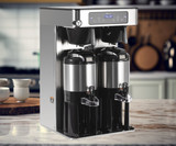 Bunn Twin Tall Infusion Series Stainless Steel Automatic Coffee Brewer-Chicken Pieces