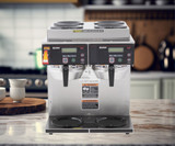 Bunn Axiom 4/2 Twin 12 Cup Automatic Coffee Brewer 120/208-240V-Chicken Pieces