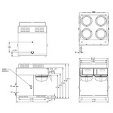 Bunn Axiom 4/2 Twin 12 Cup Automatic Coffee Brewer 120/208-240V-Chicken Pieces