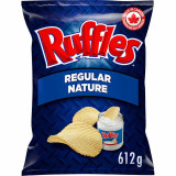 Ruffles Regular Potato Chips, 612g - Gluten Free, 0 (6/CASE)-Chicken Pieces