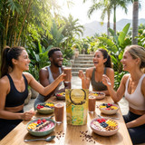 Davidson's Organic Cacao Nibs Herbal Loose Leaf Tea | 1LB/0.45 KGS