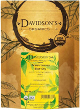 Davidson's Organic Green Leaves Blue Sky Loose Leaf Tea | 1LB/0.45 KGS