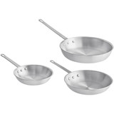 CP Hospo 3-Piece Aluminum professional kitchen Fry Pan Set-Chicken Pieces