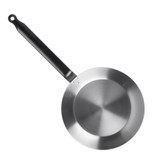 Winco French Style 10 7/16" Commercial Carbon Steel Fry Pan(6/CASE)-Chicken Pieces