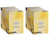 Twinings Lemon & Ginger Blend Herbal Tea Single Serve Keurig- 24/Box(4/CASE)-Chicken Pieces