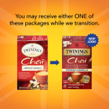 Twinings French Vanilla Chai Sweet & Spiced Tea Bags - 20-Count Box(6/CASE)-Chicken Pieces
