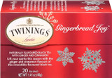 Twinings GingerbreadWarm and Spiced Joy Tea Bags - 20-Box(6/CASE)-Chicken Pieces