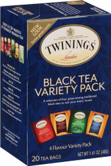 Twinings Classic  Black Tea Variety Tea Bags - 20/Box(6/CASE)-Chicken Pieces