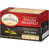 Twinings English Breakfast Extra Bracing Boldness Tea Bags - 20/Box(6/CASE)-Chicken Pieces