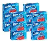 Ziploc Brand Medium Freezer Bags - 3/60 Case, Easy-Open Tabs(4/packs)-Chicken Pieces