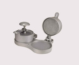 Weston Double Adjustable Aluminum Burger Press with Patty Ejector-Chicken Pieces