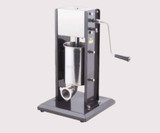 Weston 7 lb. Vertical Stainless Steel Manual Sausage Stuffer-Chicken Pieces