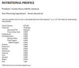 LorAnn Oils Super Strength Classic Vanilla Flavor 1 Gallon-Chicken Pieces