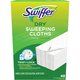 Swiffer Sweeper Dry Unscented Refills Sweeping Cloths - 48(4/Case)-Chicken Pieces