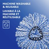 Vileda EasyWring Compatible RinseClean Spin Mop Microfibre Refill(4/Case)-Chicken Pieces
