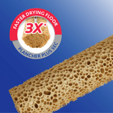 Vileda Bee Mop Classic Sponge Roller Mop Refill - Super Dry(4/Case)-Chicken Pieces