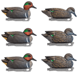 Hard Core Rugged Series Green-Winged Teal Duck Decoys . CHICKEN PIECES.