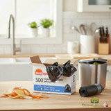 SUNSPUN Regular Strength Kitchen Garbage Bags - 500 Bags(8/Case)-Chicken Pieces