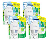 Febreze Fade Starter Kit Defy PLUG Air Freshener & Oil Refill 26 ml(4/Case)-Chicken Pieces