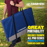 Triumph All-Pro 2' x 3' Ultimate Aluminum Cornhole Game Set-Chicken Pieces