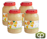 Bossen Pineapple Jelly Topping 8.38 lb. (3.8 kg) - 4/Case | Tropical Pineapple-Chicken Pieces