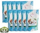 Bossen 1 kg (2.2 lb.) Coconut Powder Mix - Tropical Indulgence for Bubble Tea(10/Case)-Chicken Pieces