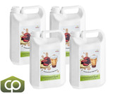 Bossen Premium Brown Sugar Bubble Tea Concentrated Syrup 5 kg (11.2 lb.) - Rich Elegance(4/Case)-Chicken Pieces