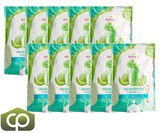 Bossen Honeydew Bubble Tea Powder Mix 1 kg (2.2 lb.) - Refreshing Melon(10/Case)-Chicken Pieces