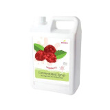 Bossen Raspberry Concentrated Bubble Tea Syrup 64 fl. oz. (1.89 L) | Real Raspberry(6/Case)-Chicken Pieces