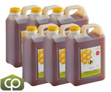 Bossen Honey Bubble Tea Flavored Syrup 74 fl. oz. (2.19 L) - Real Honey(6/Case)-Chicken Pieces