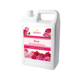 Bossen Rose Concentrated Bubble Tea Syrup 64 fl. oz. (1.89 L) - Real Rose Flowers(6/Case)-Chicken Pieces