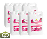 Bossen Rose Concentrated Bubble Tea Syrup 64 fl. oz. (1.89 L) - Real Rose Flowers(6/Case)-Chicken Pieces